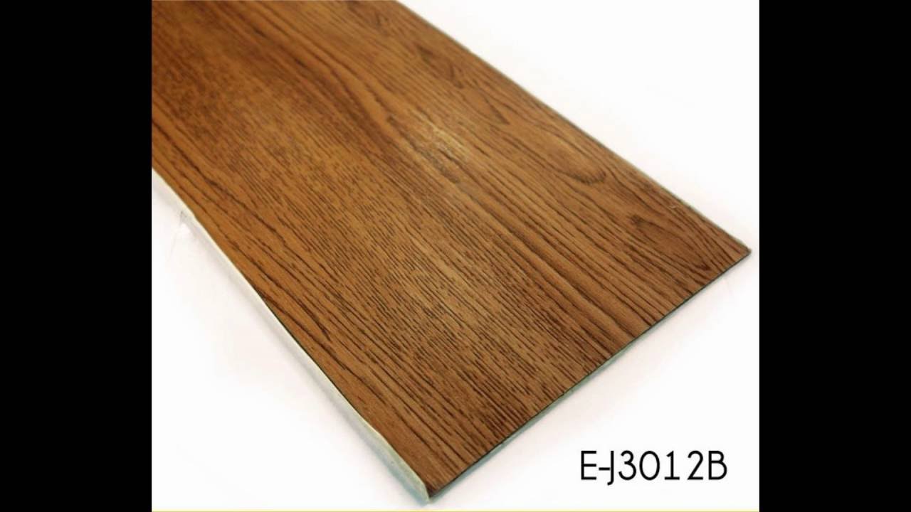 Self Adhesive Rectangle Wood Look Vinyl Floor Tiles Manufacturer