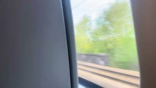 Passing Litchfield Trent Valley on a 390 Pendolino
