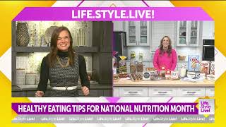 Healthy eating tips for National Nutrition Month