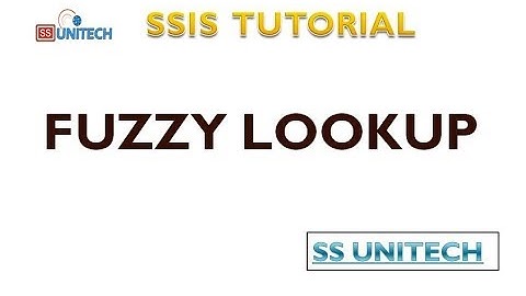 fuzzy lookup transformation in ssis | ssis interview questions and answers | ssis tutorial part 30