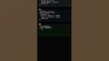 Logical AND Operation in 8 Languages | Programming Comparison #shorts