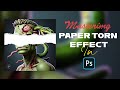 Photoshop Tutorial | Mastering Torn Paper Effect