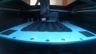 Time Lapse - 3D printing of ABS parts for a client.