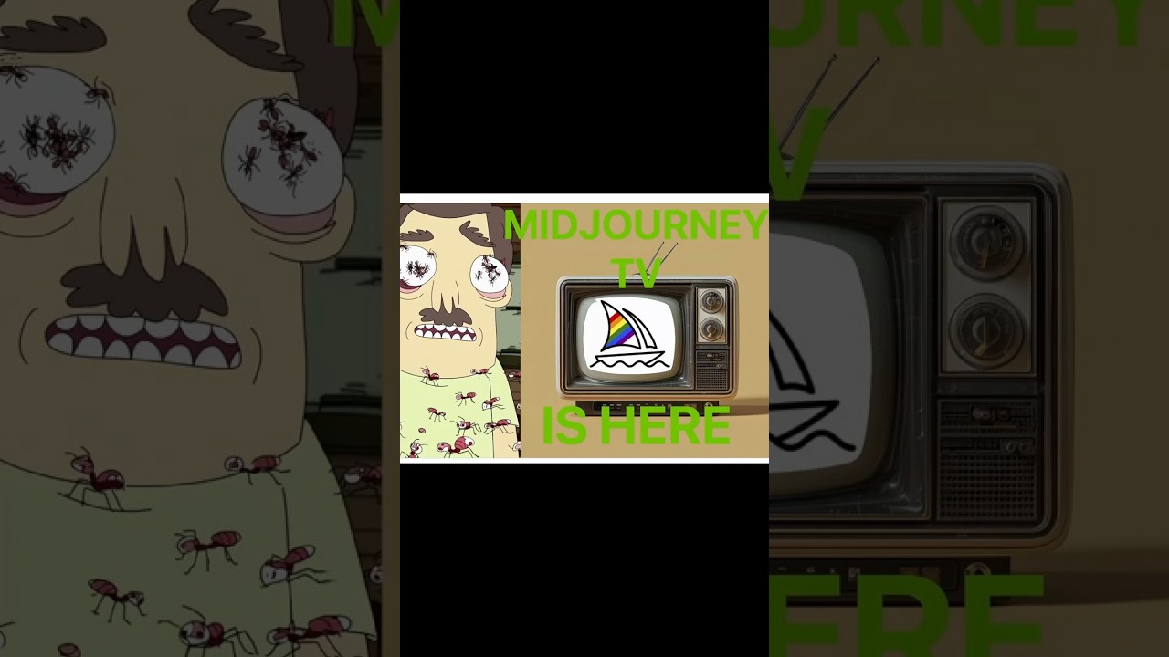 Midjourney TV IS HERE!!!!! 
