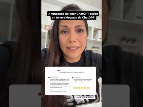 ChatGPT Turbo, ya disponible para usuarios Plus