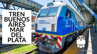 Viaje en tren a Mar del Plata