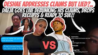 Deshae Frost Put On BLAST After Apologizing! Daeja Goes LIVE Claims He's LYING & Now Ready To SUE