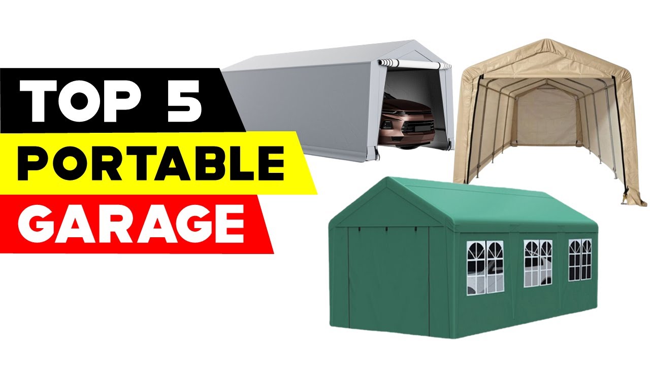 Revolutionize Your Outdoor Storage! Top 5 Portable Garages of 2023 Revealed!