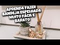 DIY - COMO FAZER BANDEJA ESPELHADA COM PÉROLAS