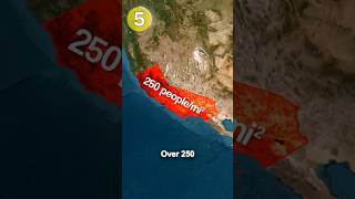 The most crowded states in US