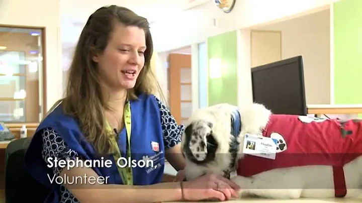 Stephanie's story: Volunteering & therapy dogs at Children's Hospital of Wisconsin