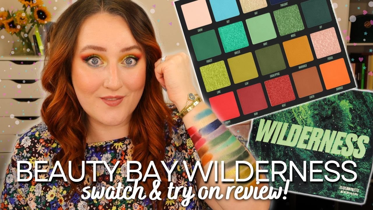 Свотчи и обзор палетки теней для век BEAUTY BAY WILDERNESS! *НОВИНКА*! Ограниченная коллекция тен...