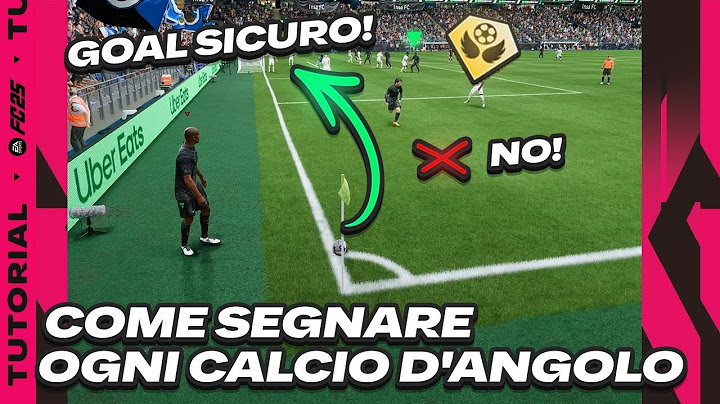 COME SEGNARE ogni CALCIO D'ANGOLO su FC 25 | TUTORIAL FC 25 ITA