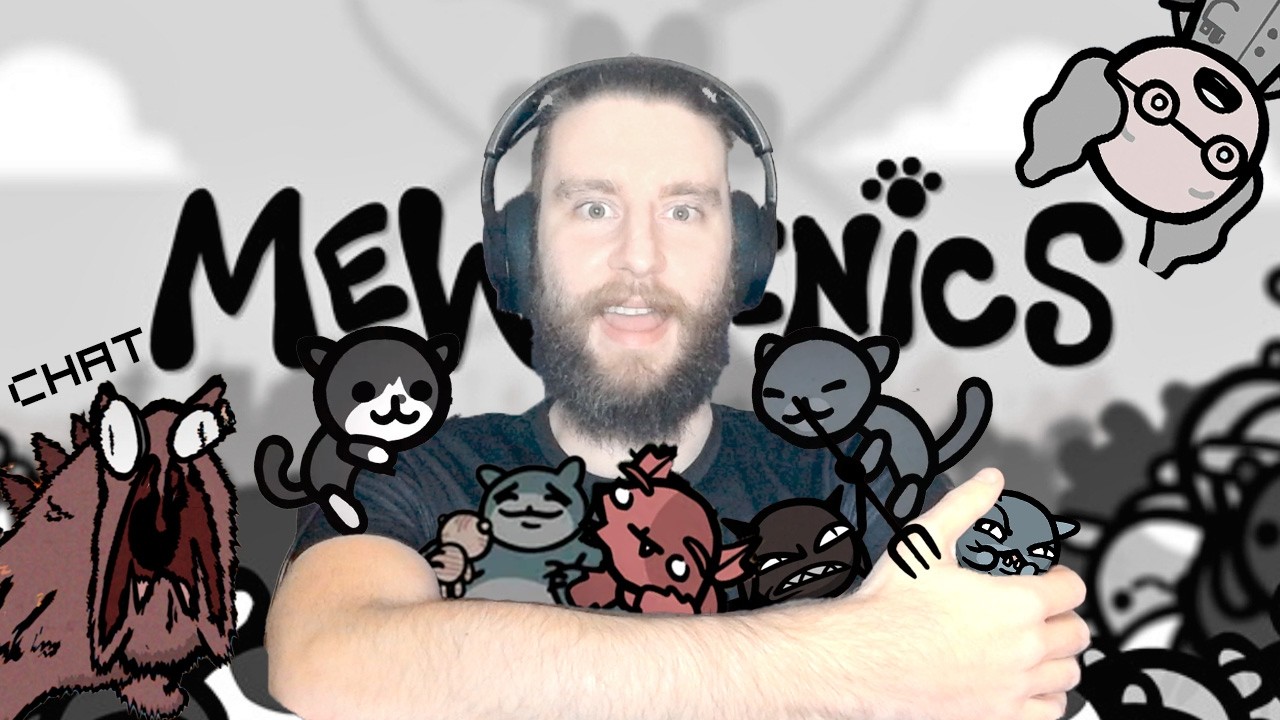 🔴 Чат заставил меня скрещивать кошек! | Chat made me breed cats! | Mewgenics №1