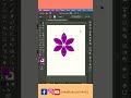 How To Create Flower Design In Adobe Illustrator Under One Minute Adobeillustrator