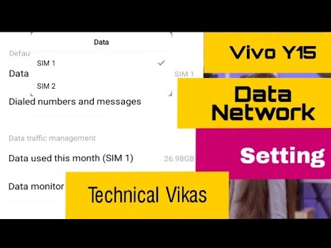 How To Change Mobile Data Connection in Sim 1 Sim 2. by Technical Vikas ...