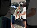 The child got lost at the airport, it was terrible 😭😱