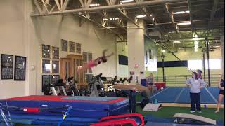 front handspring full on vault