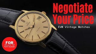 Mens Vintage Watch Omega 136.0098 For Sale
