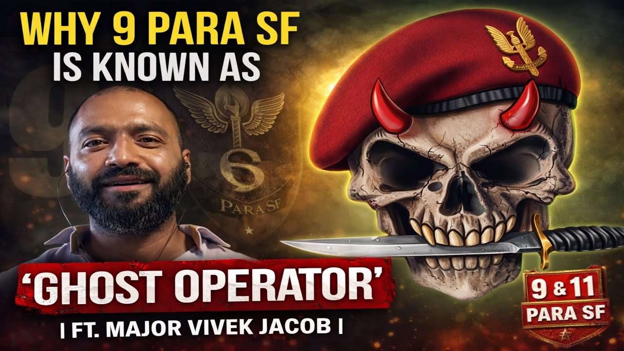“Why 9 PARA SF Is Known as ‘Ghost Operators’ | Ft. Major Vivek Jacob | Indian SF” 🇮🇳