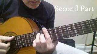 Video thumbnail of "The Hounds of Winter - Sting - Guitar Chords by Alan Samuel"