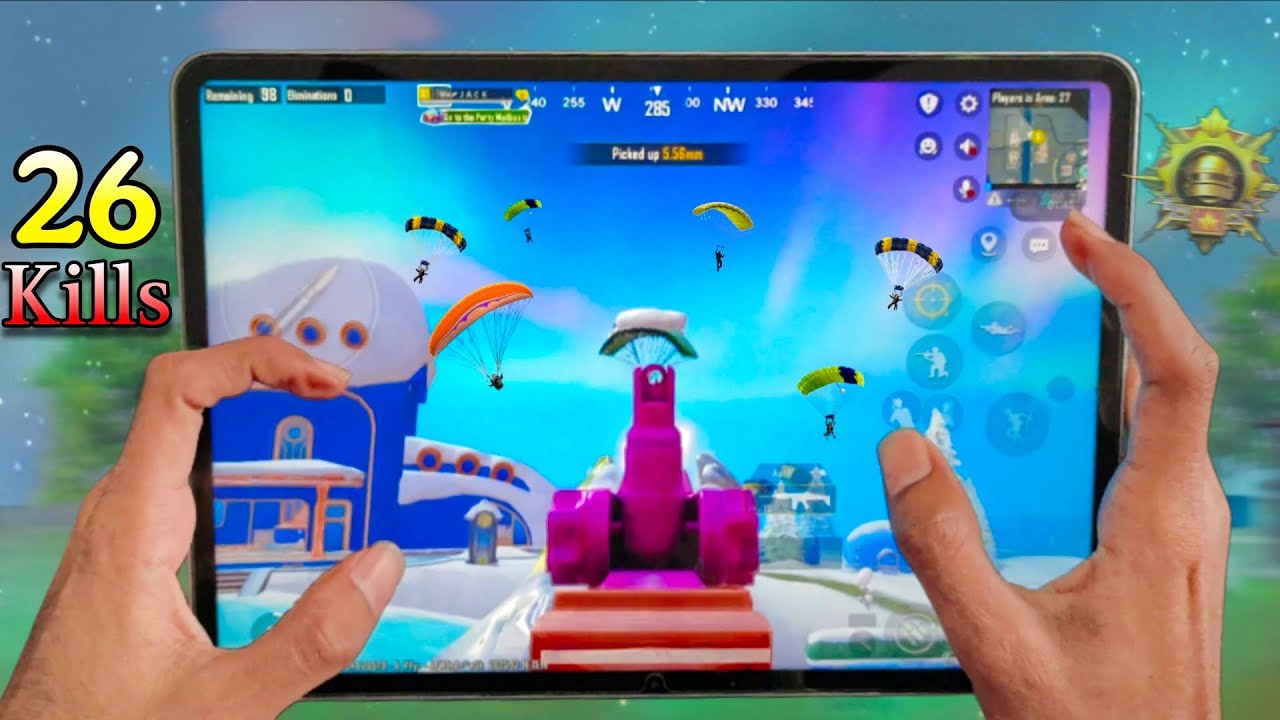 Amazing🤩Performance Xiaomi Pad 7 BGMI Gameplay Handcam ll Xiaomi Pad 7 PUBG Test With Handcam #bgmi