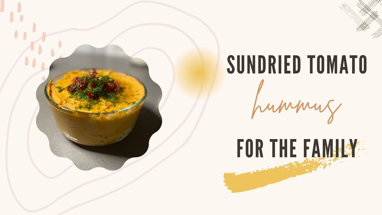 Sundried Tomato Hummus YouTube