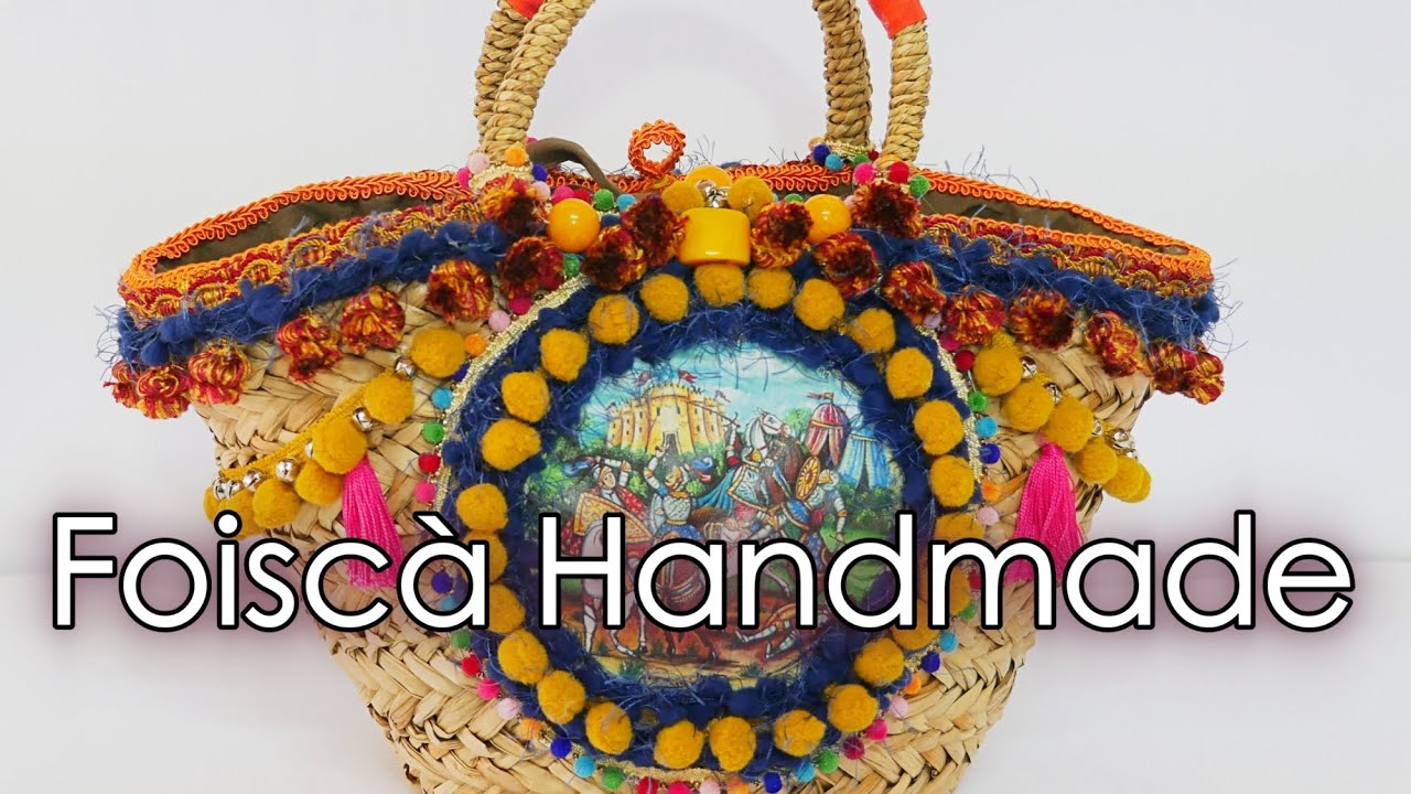 Foisca Handmade Borse In Paglia E Accessori Moda Youtube