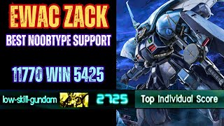 ZZ Gundam PS5 EWAC Zack: Simplicity But Great Noobtype Support Type  機動戦士ガンダム [バトオペ2]