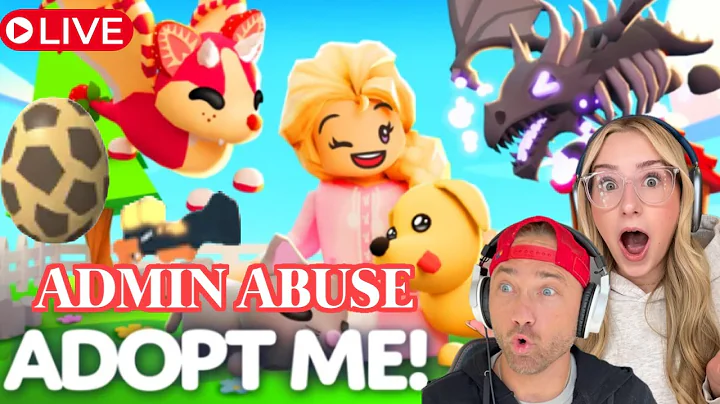 Adopt Me SECRET ADMIN ABUSE is Finally HERE! Live!!