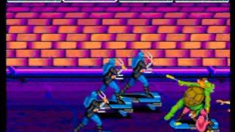 TMNT - Turtles in Time arcade playthrough part 2/8