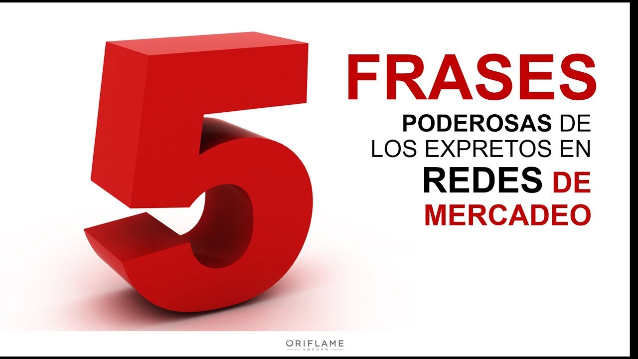 5 frases de los expertos en Redes de mercadeo - YouTube