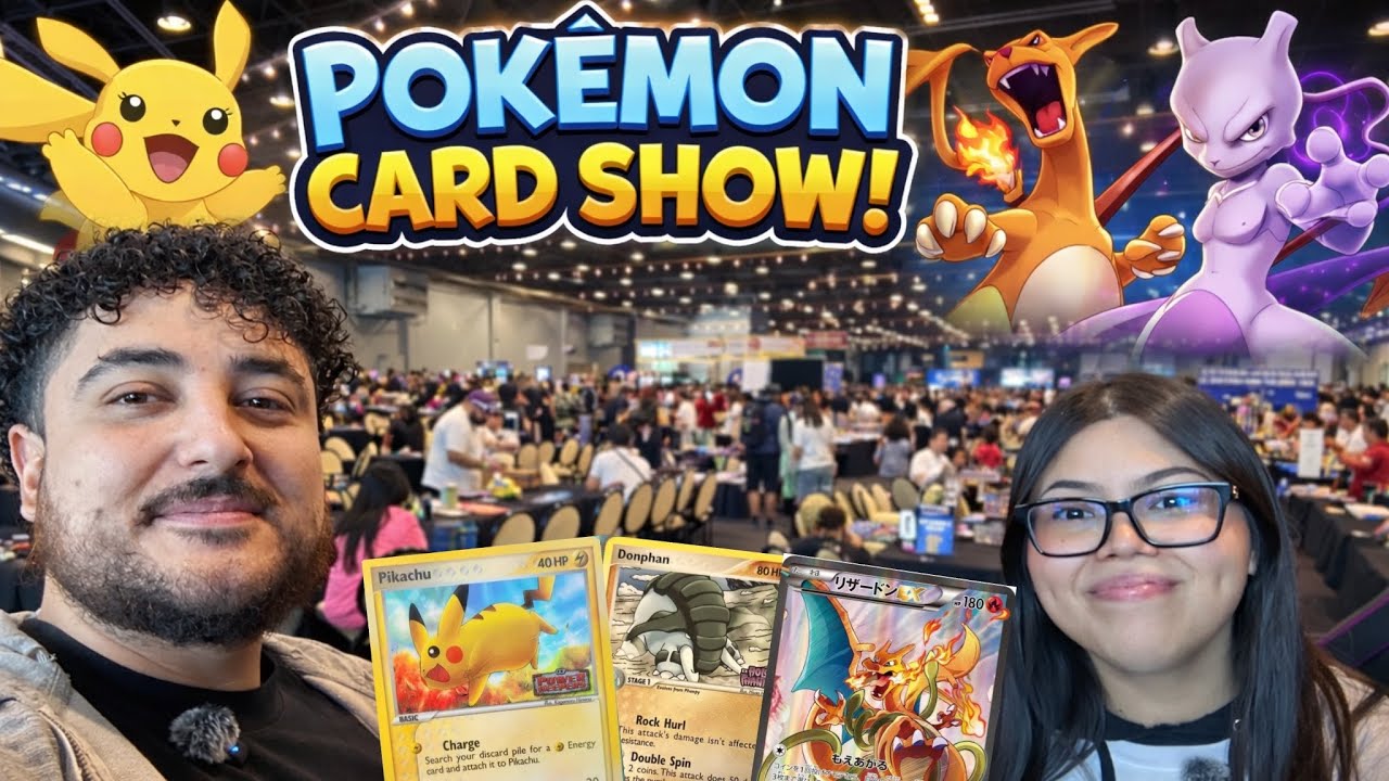 This Pokemon Card Show was EPIC!🤩🔥