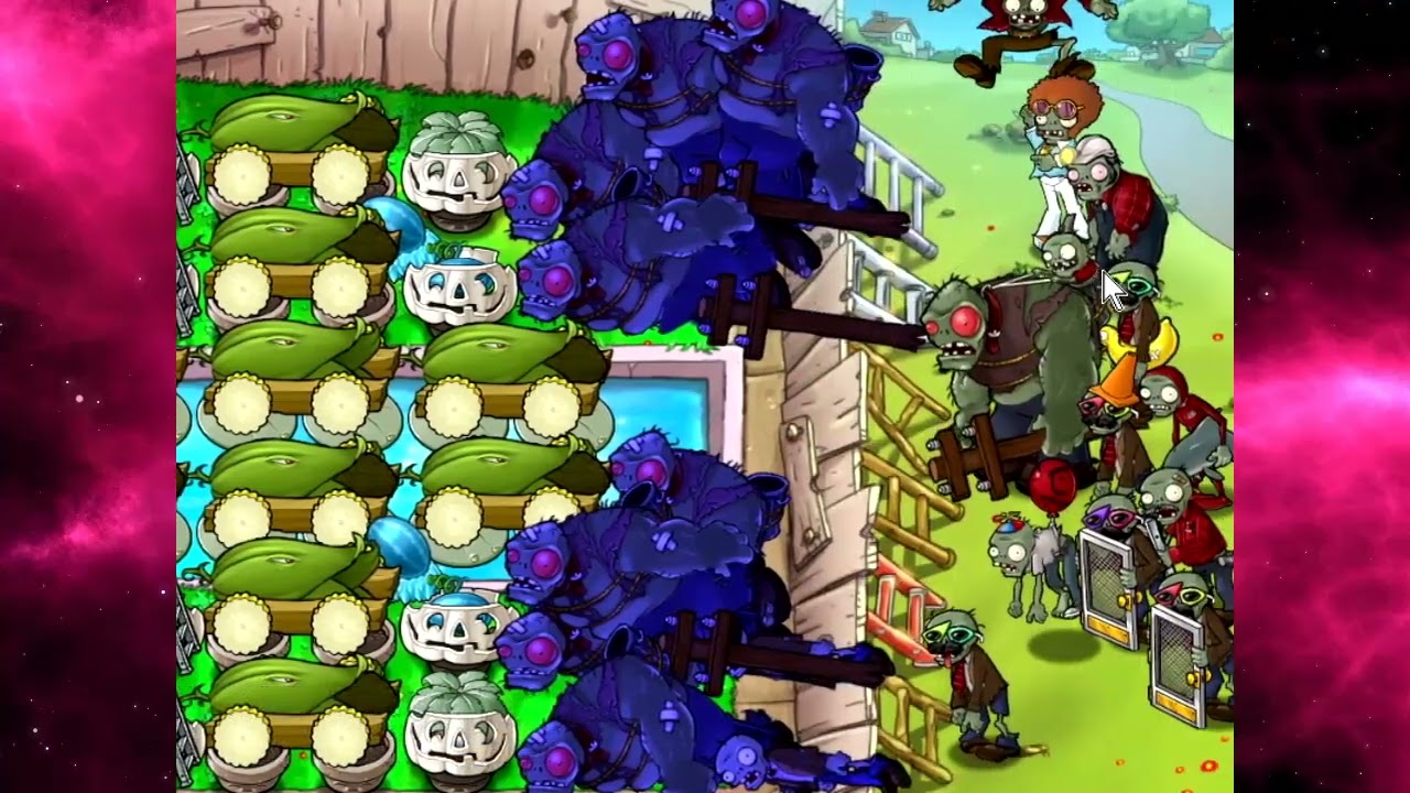 Plants Vs Zombies (Survival: Endless) - Flag 4541 to 4560
