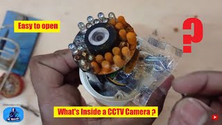 Exploring What's Inside a CCTV Camera | Components and Mechanism Revealed