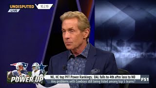 Skip Bayless REACT to Cowboys falls to 4th after loss to Saints | UNDISPUTED