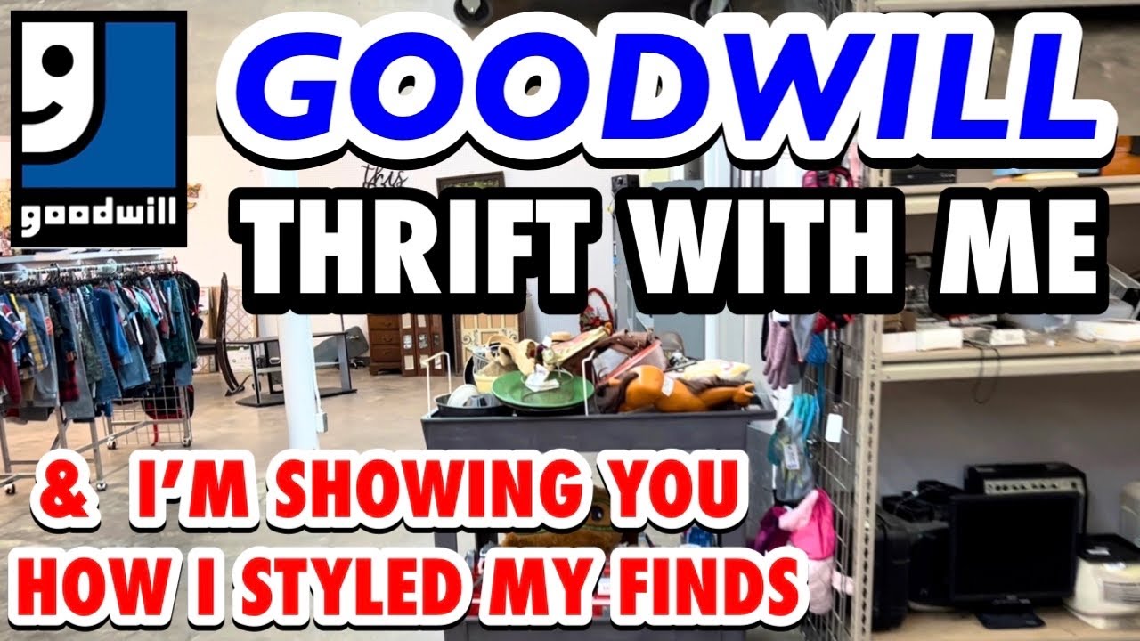 Jackpot! & Never seen here! GOODWILL THRIFT WITH ME + THRIFT HAUL ...