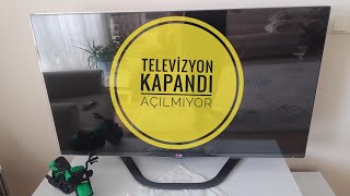 Televizyon Kapandı Açılmıyor. TV AÇILMIYOR SORUNU %100 ÇÖZÜM