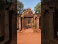 Cambodia, Banteay Srei ancient temple in Angkor #shorts #angkorwat #travel