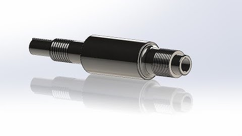 Modeling a Spindle Shaft in SolidWorks | Precision Machining Component Tutorial