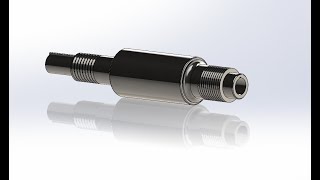 Modeling a Spindle Shaft in SolidWorks | Precision Machining Component Tutorial