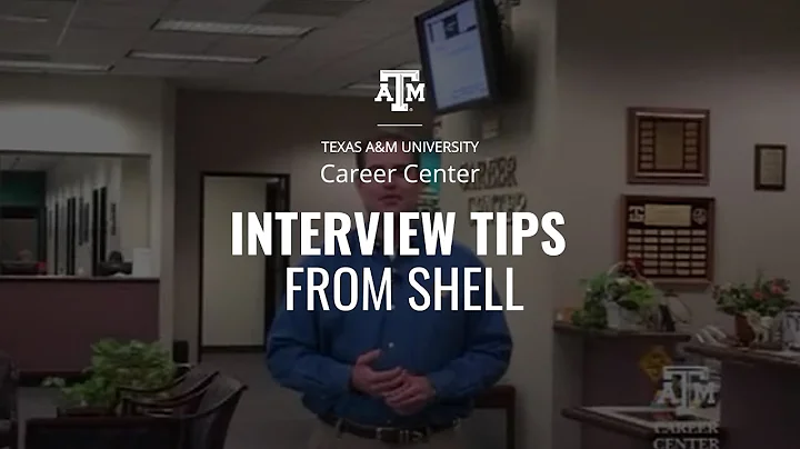 Interviewing Tips from Shell