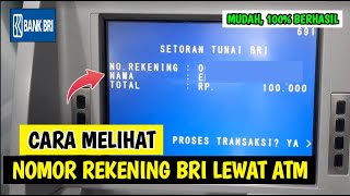 How to Find Your BRI Account | How to View Your BRI Account Number