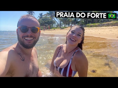 Video: Praia Do Forte: En av Brasils mest attraktive strender