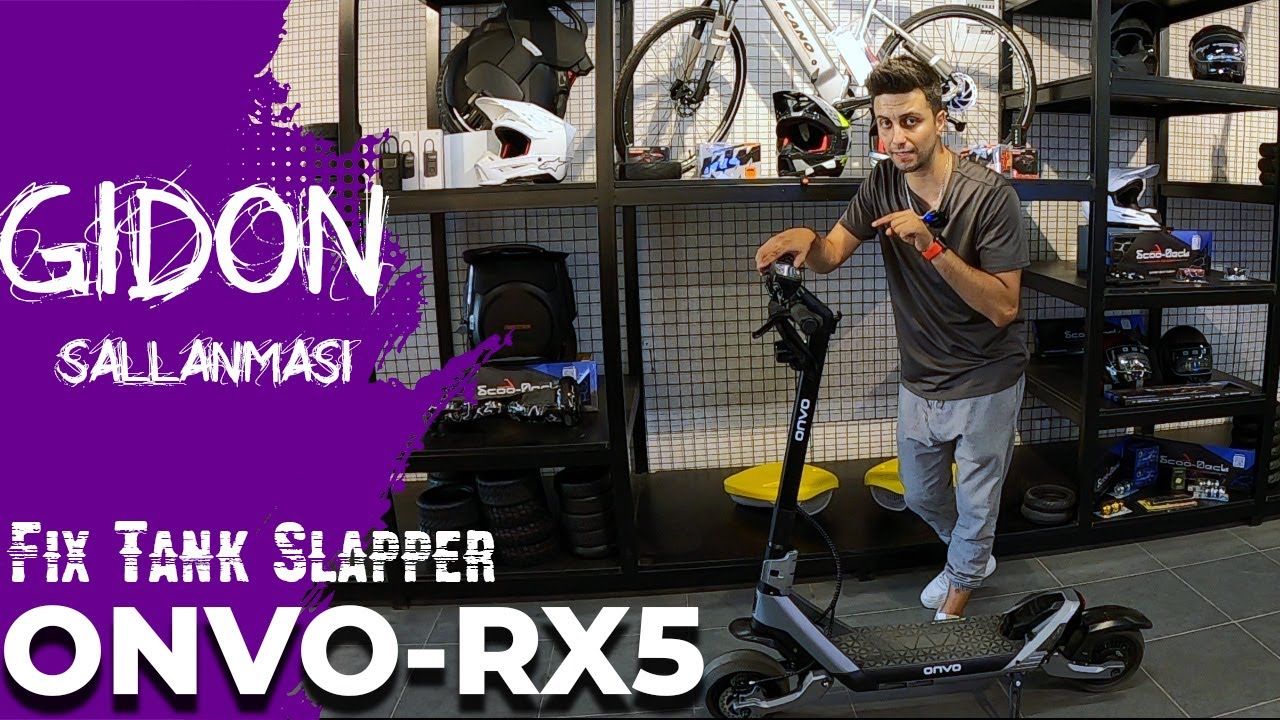 Onvo RX-5 Gidon Sallanmasına ÇÖZÜM! | RX-5 Tank Slapper Fix - YouTube