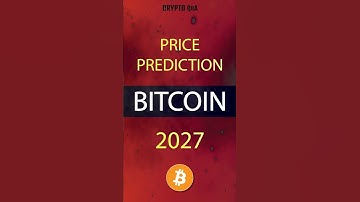 BITCOIN NEWS | bitcoin price prediction 2027 #Shorts