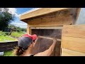 Cedar smokehouse build  alaska salmon