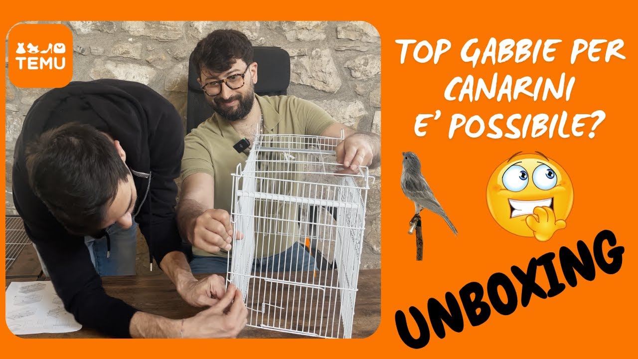 Ho Speso 150€ su TEMU per Gabbie da Canarini: ECCO COSA È SUCCESSO!
