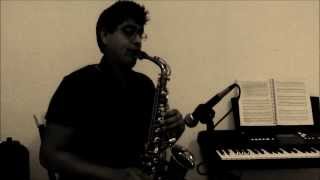 Video thumbnail of "Hopelessly devoted to you - Instrumental (sax alto)"