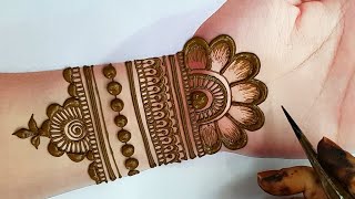 Easy Simple Floral Mehndi Design | Stylish Mehandi designs for hands |आसान मेंहदी डिजाइन